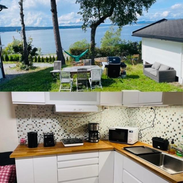 Nice Apartment With1 Bedroom Separate Living Room With A Sofa Bed And A Tiny Kitchen A Bathroom Located In Nordstrand Near By The Sea For 3 Guests With A Garden And Grill 5 Extra Guests With Extra Cost In The Cabin With Sea View Just Outside The Apar Oslo Exterior foto